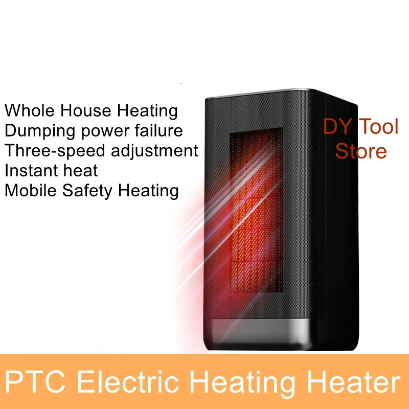 

Electric Heating Heater PTC Graphene Desktop Home Heater Energy saving Office Bedroom Oven