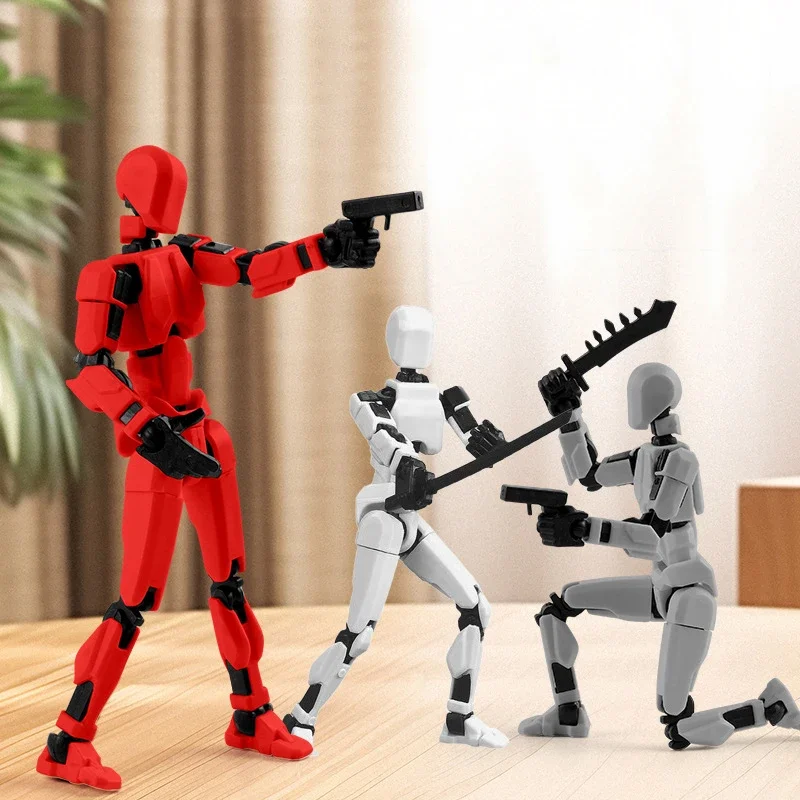 T13 عمل الشكل تيتان 13 عمل الشكل الدمية محظوظ 13 عمل الشكل ثلاثية الأبعاد مطبوعة متعددة المفاصل المنقولة نوفا 13 عمل الشكل لعبة #3