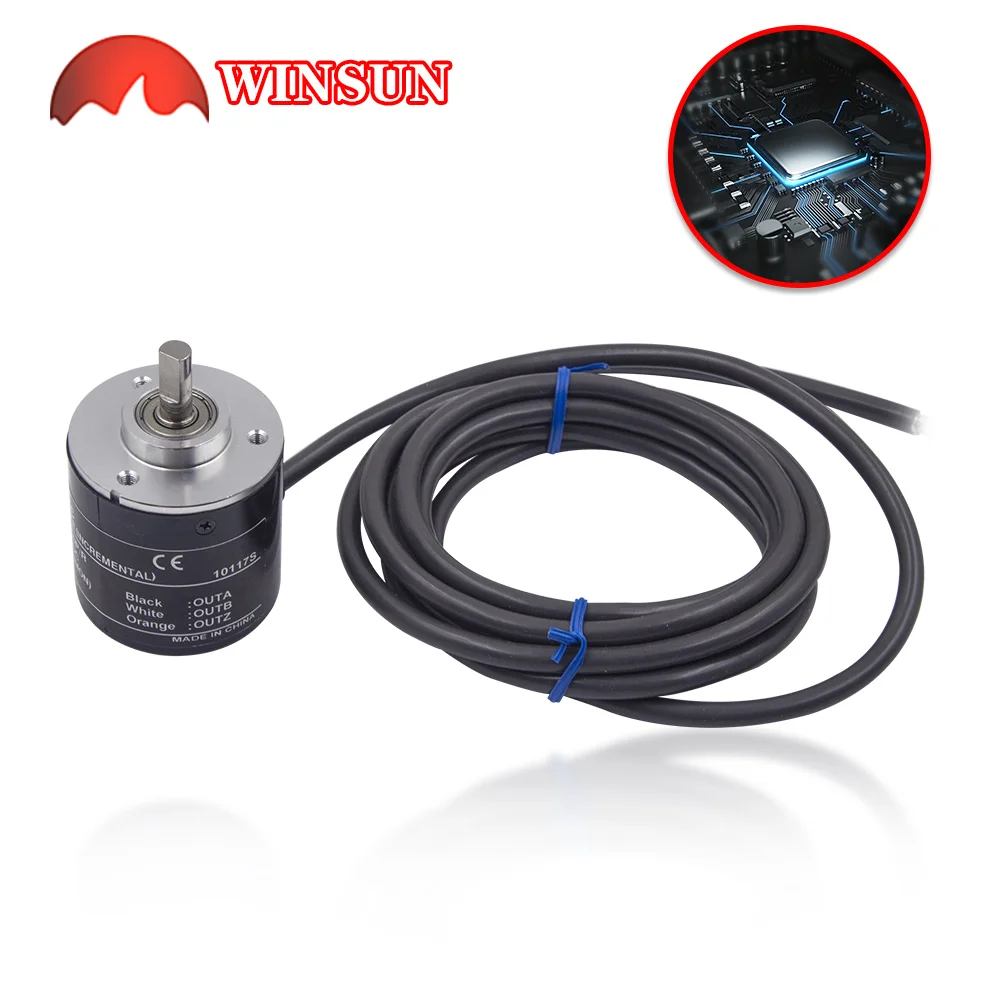 

NPN output E6B2CWZ6C Rotary Encoder E6B2-CWZ6C 20 30 40 60 100 200 360 400 500 600 1000 1024 1800 2000 2500P/R 5-24v