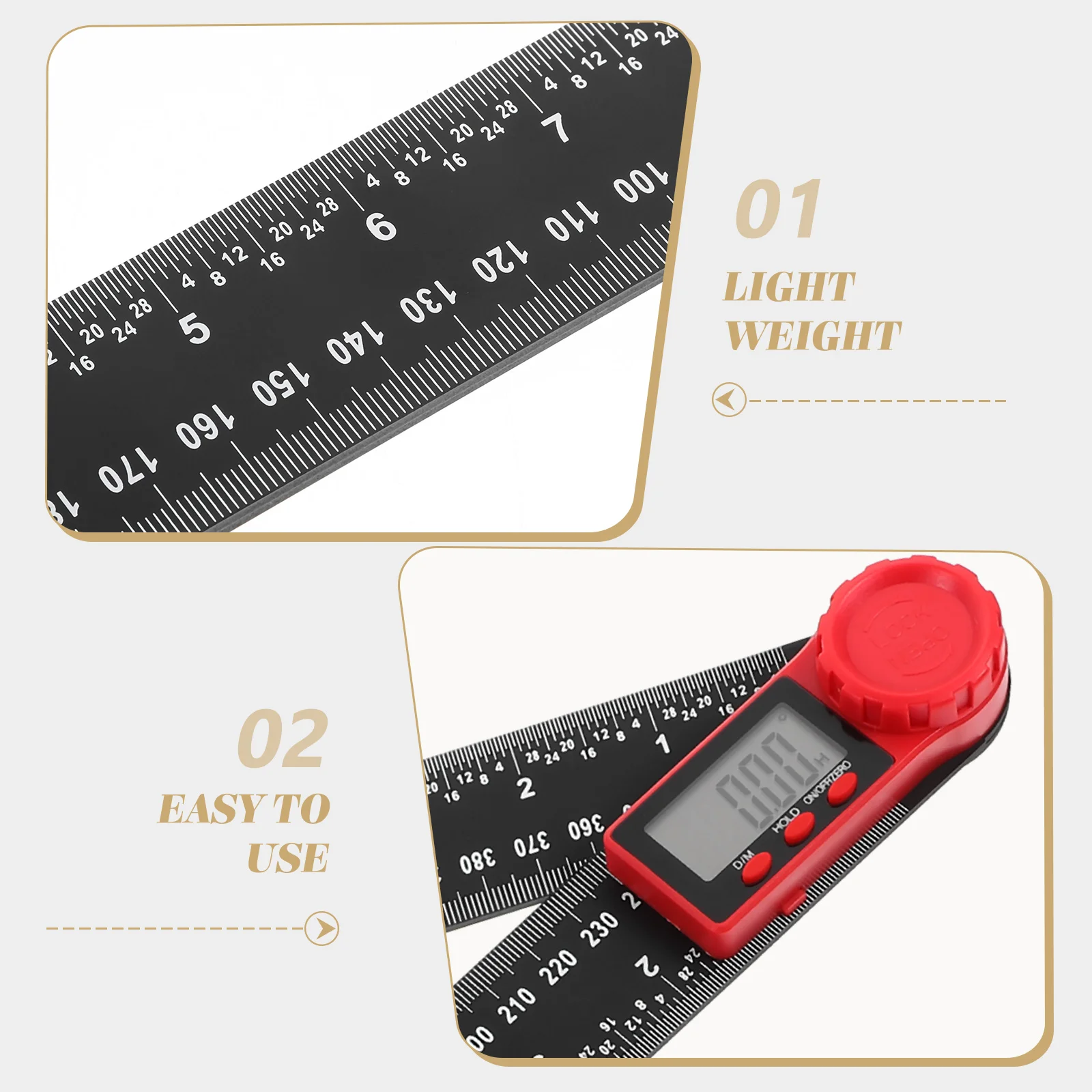 

Digital Angle Ruler Measuring Measurement Tool Measurer Woodworking Tools