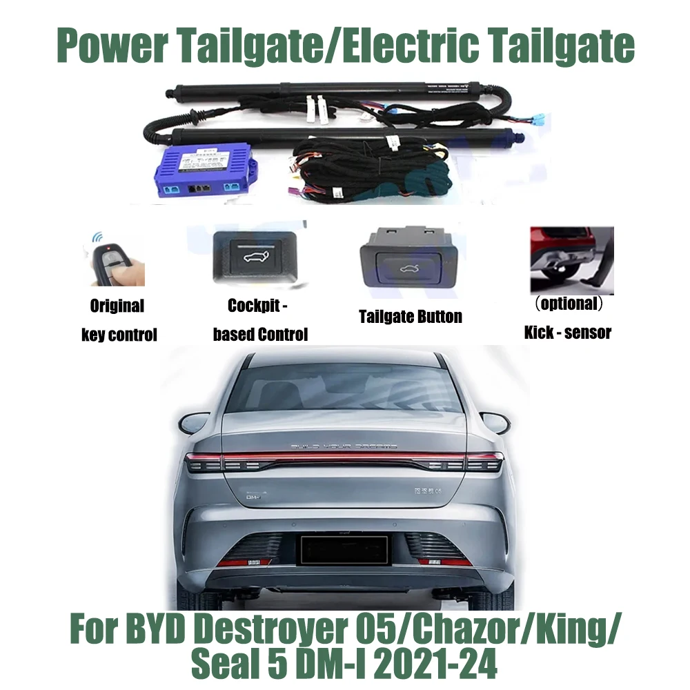 

For BYD Destroyer 05/Chazor/King/Seal 5 DM-I 2021-25 Car Automatic Lifting kit Opening Trunk Intelligent Electric Lift Tailgate