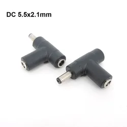 3way DC 1 male to 2 Female to Male splitter jack connector Power Adapter 5.5X2.1mm plug 5521 Jack cable extend converter p