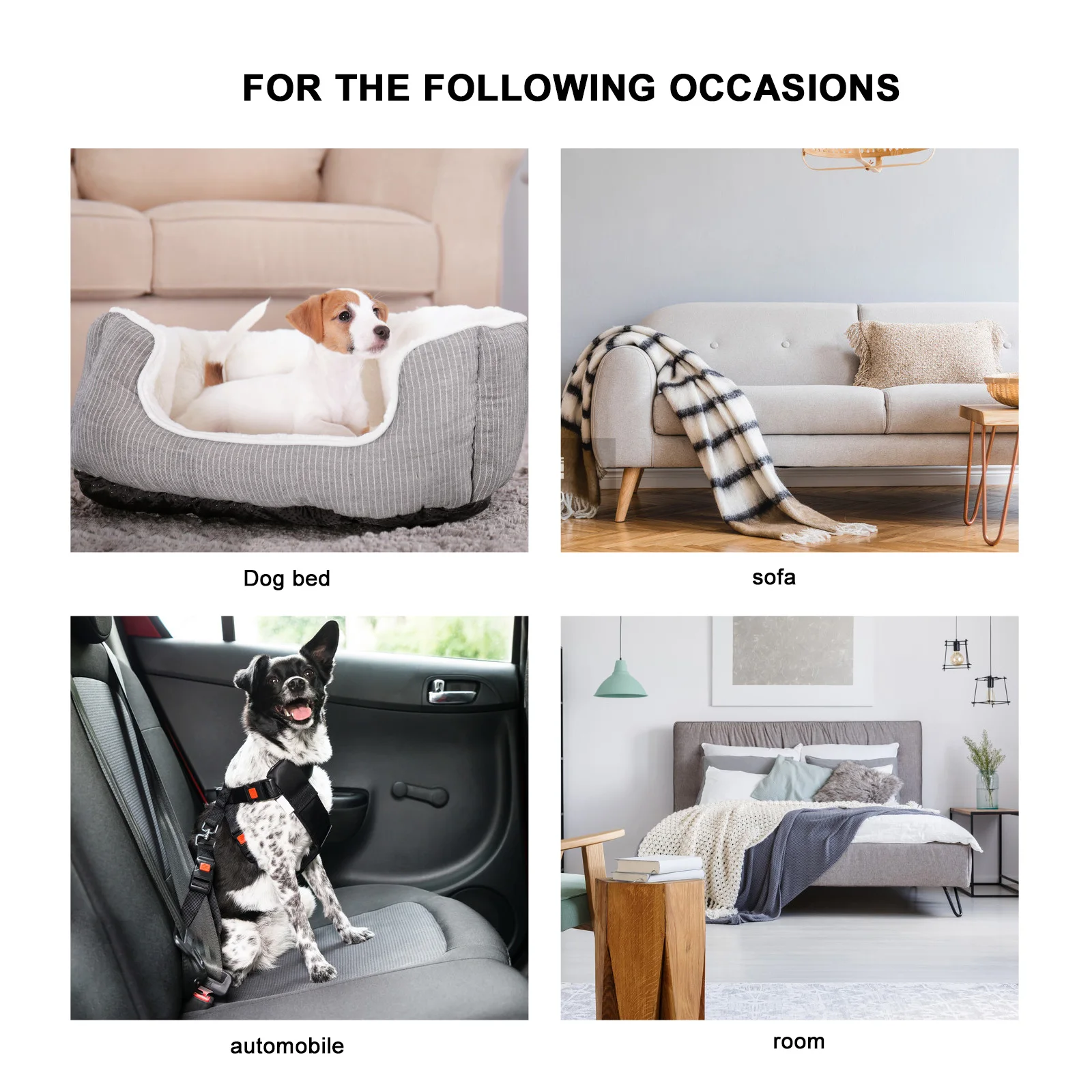 

Warm Thickened Pet Flannel Mat for Winter Dog Cat Sleeping Blanket Bed Indoor Car Use Easy Clean Machine Washable Pet Cushion