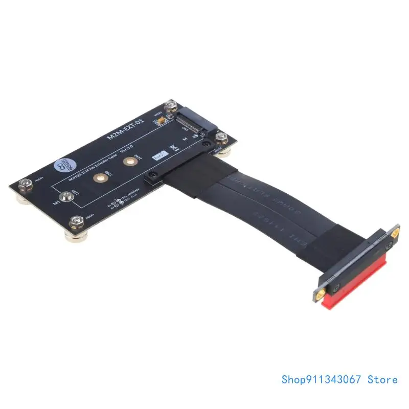 

PCIe M.2 NVMe to Riser Cable Graphics Card Extension M.2 NVMe Key M Adapter Drop shipping