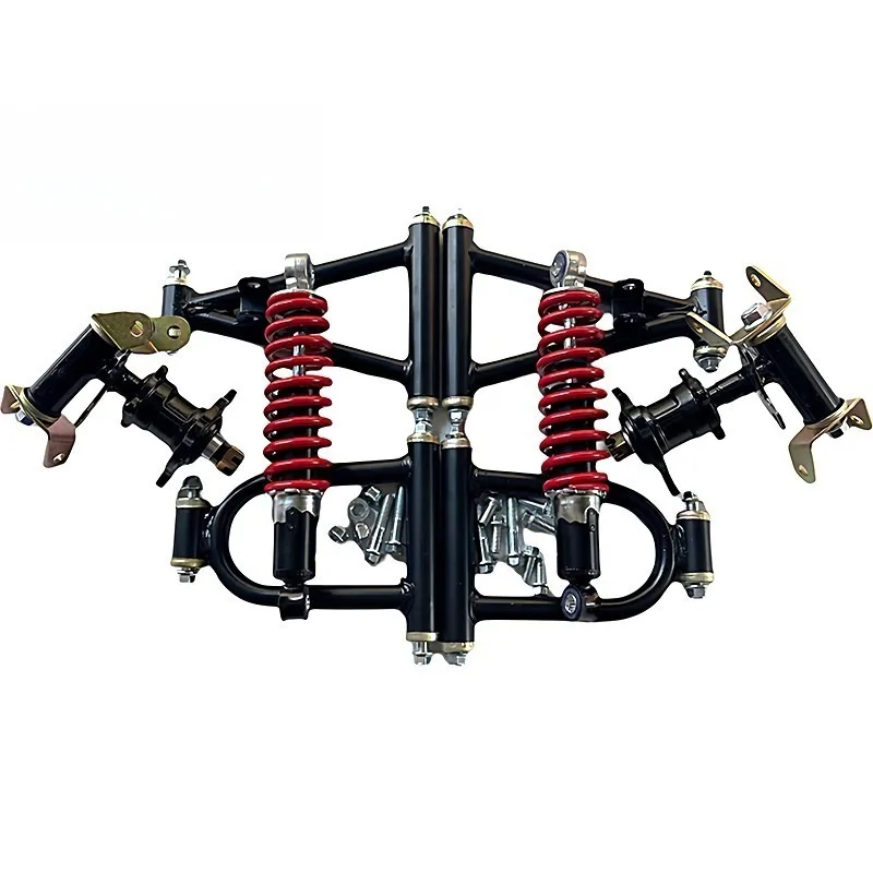 Self-made Kart Shock Absorption Kit Four-wheel Accessories Rocker Arm Front Suspension Claw Disc Brake Flange
