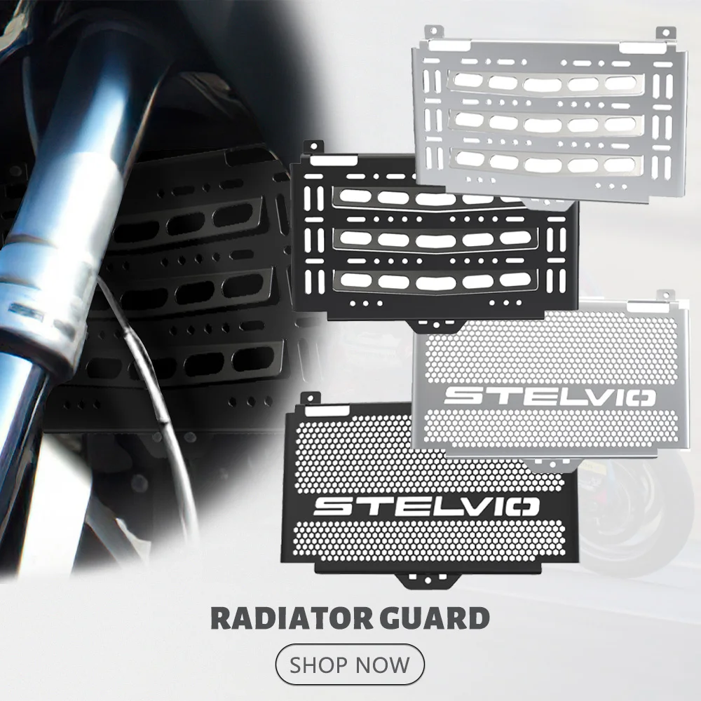 

Решетка радиатора Stelvio 1200 для Moto Guzzi Stelvio 1200 2008 2009 2010, аксессуары для мотоциклов, защита крышки масляного радиатора