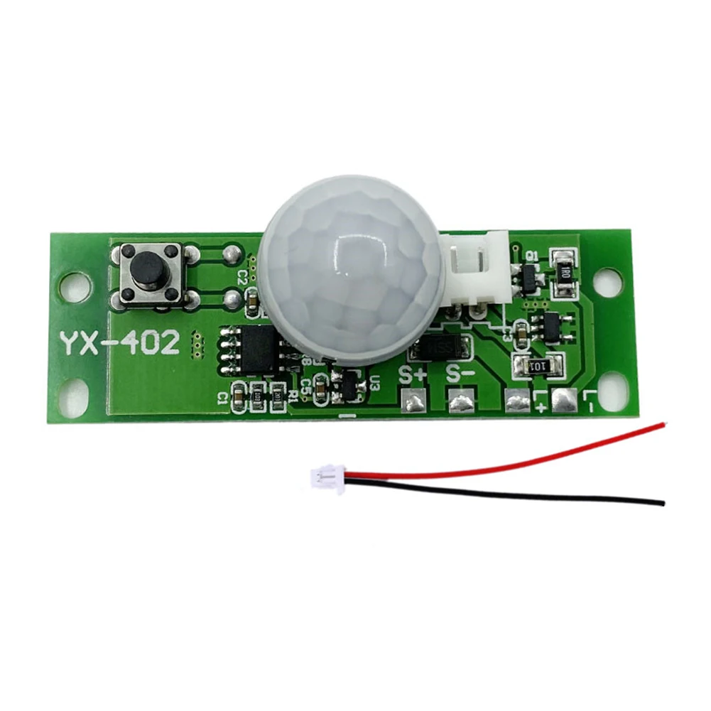 Módulo de sensor de control de placa de circuito de lámpara solar de 3,7 V Módulo de sensor infrarrojo Control de placa de circuito infrarrojo