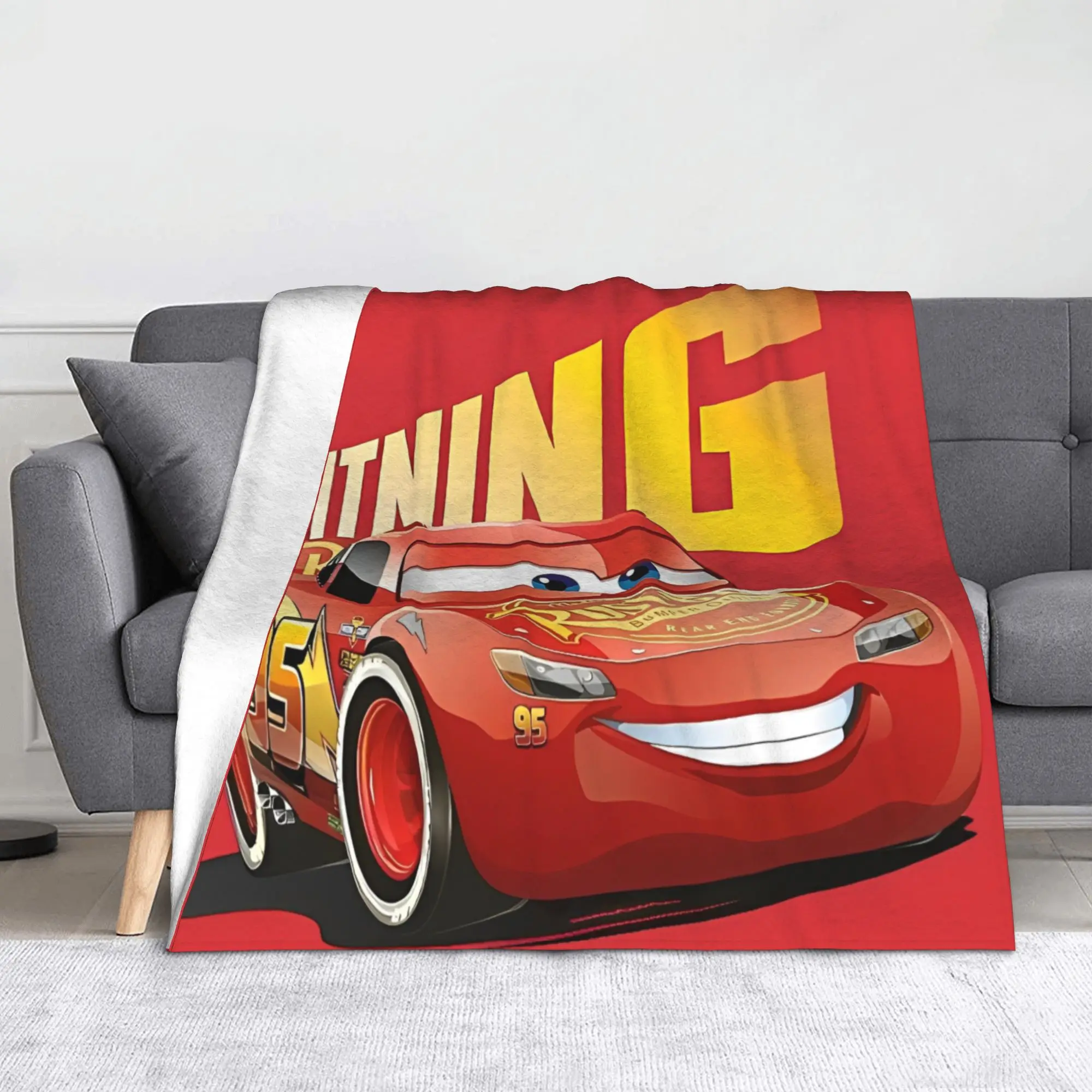 

ОСВЕЩЕНИЕ!! !-Cars Lightning Mcqueen Одеяла Фланелевое мягкое одеяло для постельного белья Диван Кровать Коврик