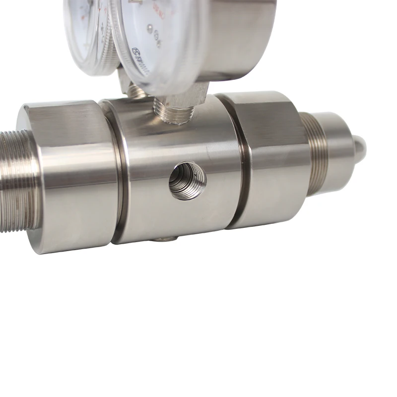 High Precision Stainless Steel Pressure Regulator Specialty Lab Regulator High Purity Resistant for Propane Argon