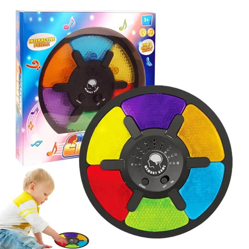 

Electronic Memorizing Game Electronic Game With Sounds Brain Light Up Memorizing Game Interactive Challenge Toy Color Classic