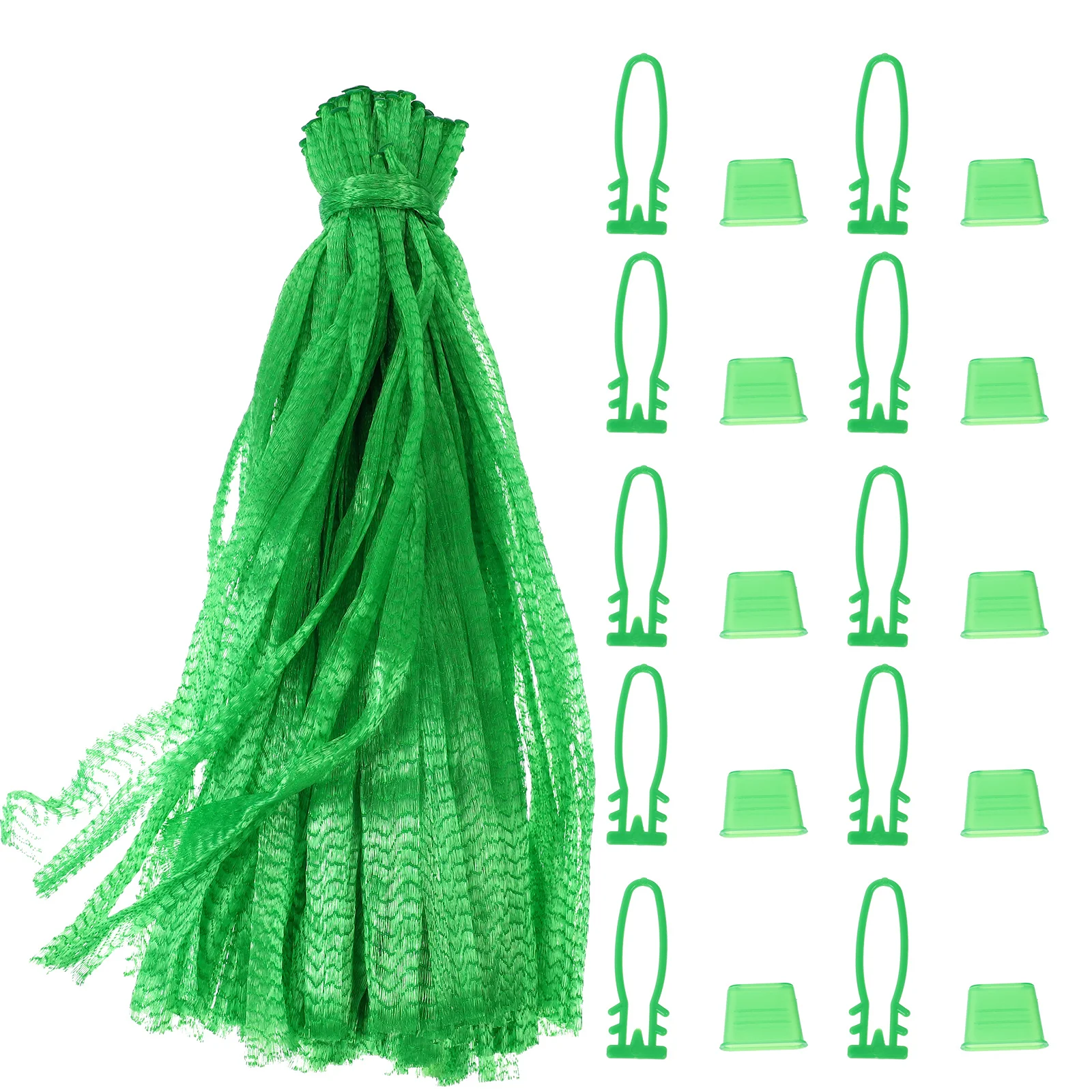 100 stuks dikke mesh producten zakken herbruikbare nylon boodschappentassen fruit groente opbergnetten lichtgewicht draagbaar opvouwbaar
