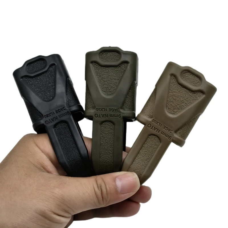 New Airsoft Tactical 9MM NATO Subgun Cage Fast Mag Rubber Loops for MP5 MP5K Magazine Assist Hunting Rifle Pouch Accessories