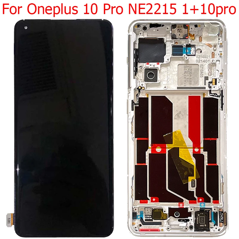 Original For Oneplus 10Pro LCD Display Touch Screen With Frame 6.7\