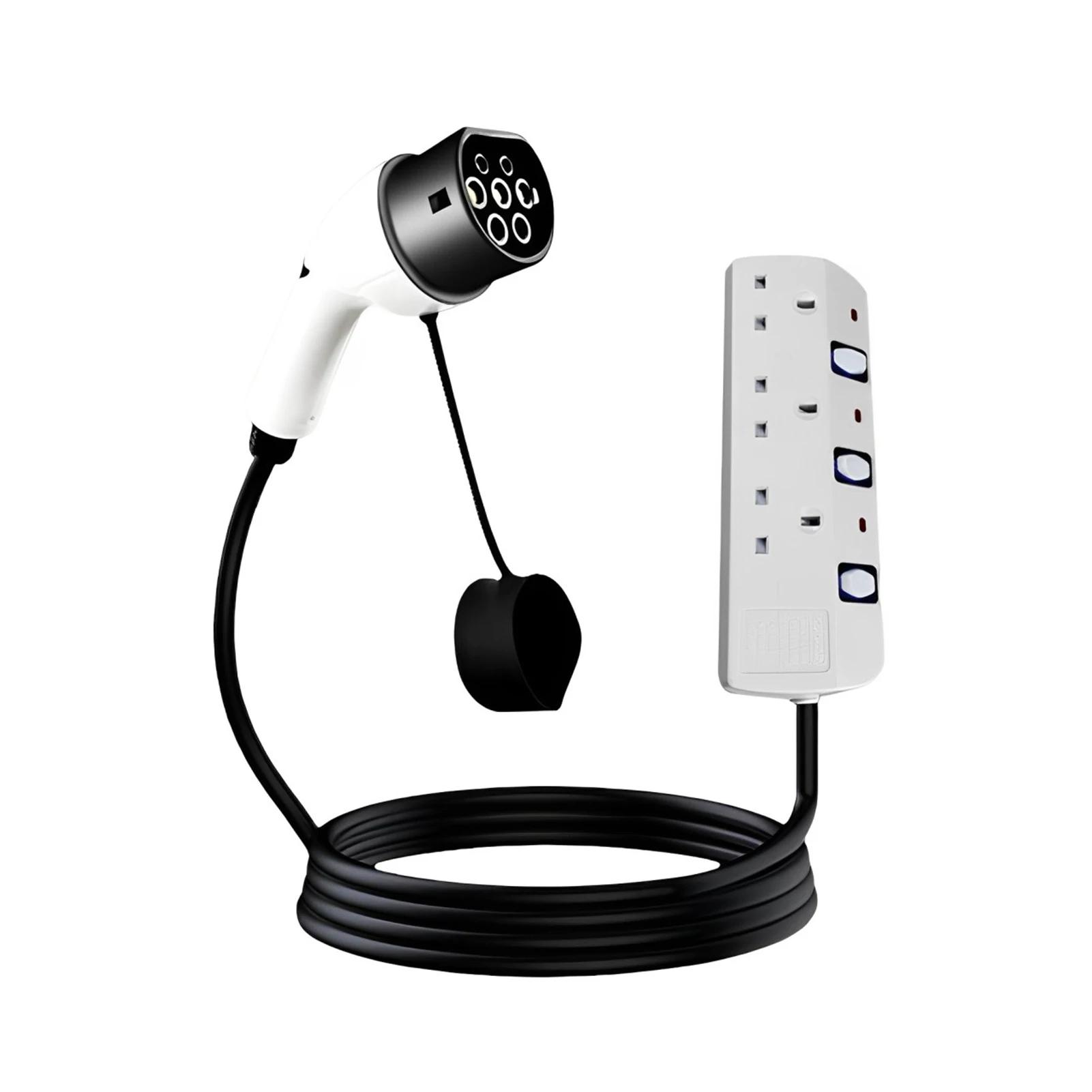 

V2L Cable Car Discharger 5M 16A 3.5kW Vehicle Discharging With 3-Port Plug Type 2 Discharger