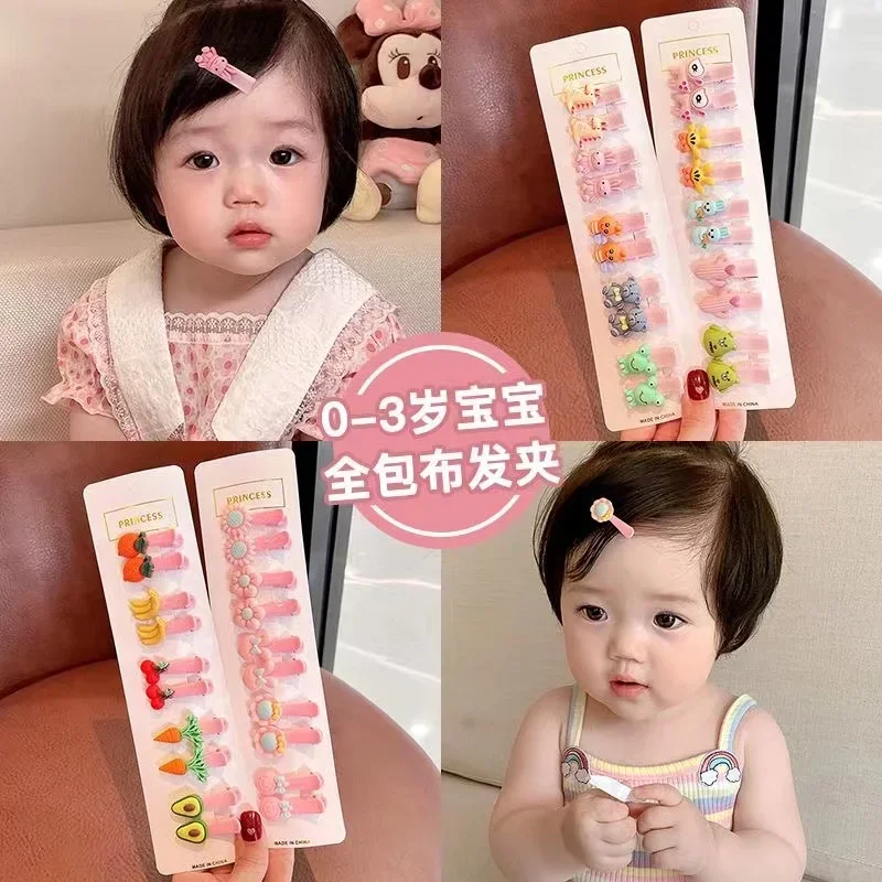 10pcs/set Cute Baby Elastic Hair Bands Hair Ring Tie for Kids Headwear Toddler Accessories Girls Kids Hair Accessories