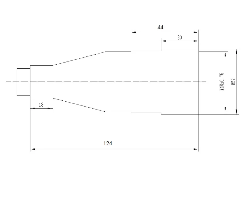 Caliber 44mm Laser Beam Expander 5/6/8/12/24x