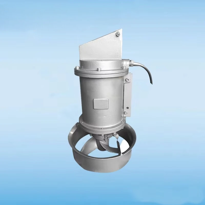 Low Speed Small Power Mbbr Sewage Treatment Plant Submersible Mixer