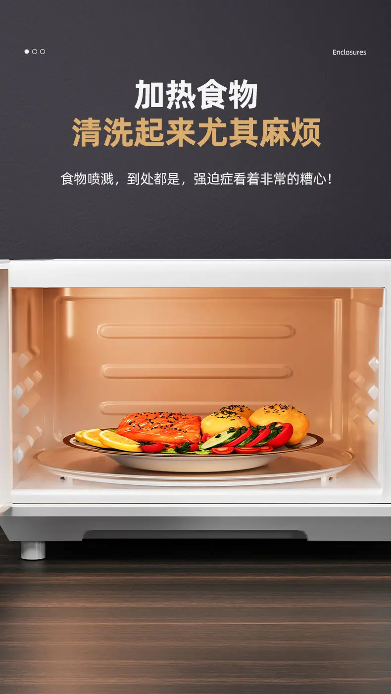 Microwave Splash Proof PC Cover High-temperature Resistant Bowl Cover Household Food Grade Plastic Microwave Hot Dishes Lid
