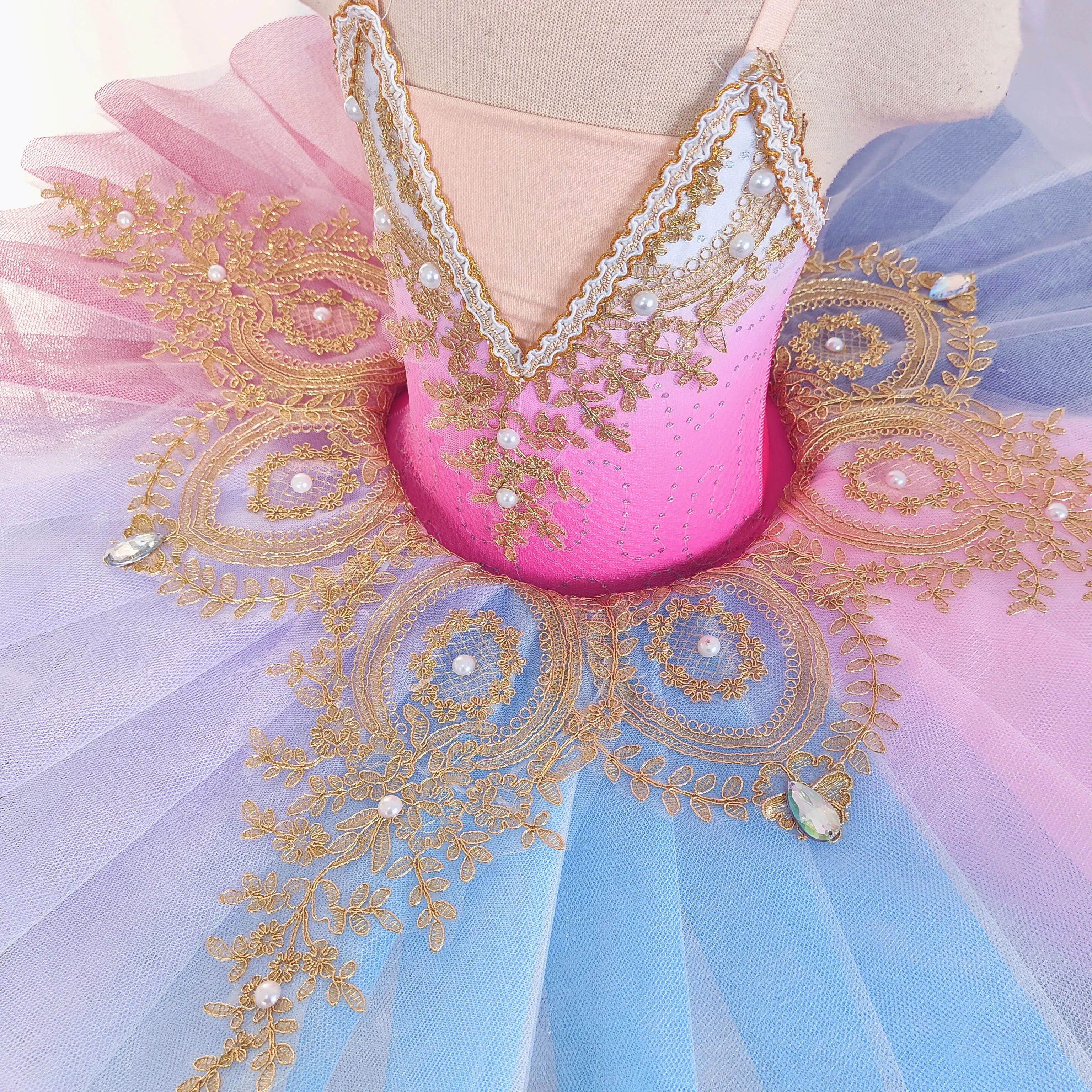 New Children's Tutu Girls' Group Stage Performance Costumes