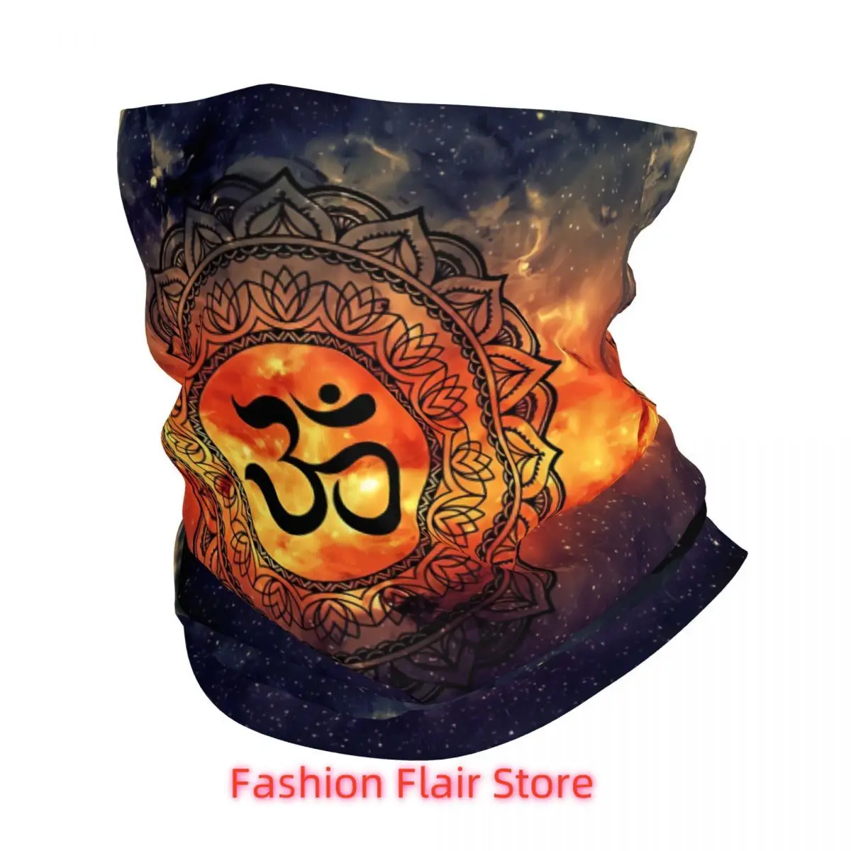 

Brahma Vishnu Shiva Bandana Neck Cover Printed Wrap Scarf Multi-use Cycling Riding for Men Unisex Thin