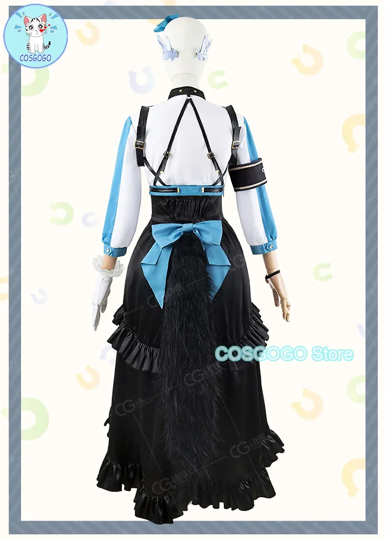 COSGOGO Gioco Pretty Derby Mejiro Ramonu Miraclev Costume cosplay decisivo Abiti di Halloween Abito da donna