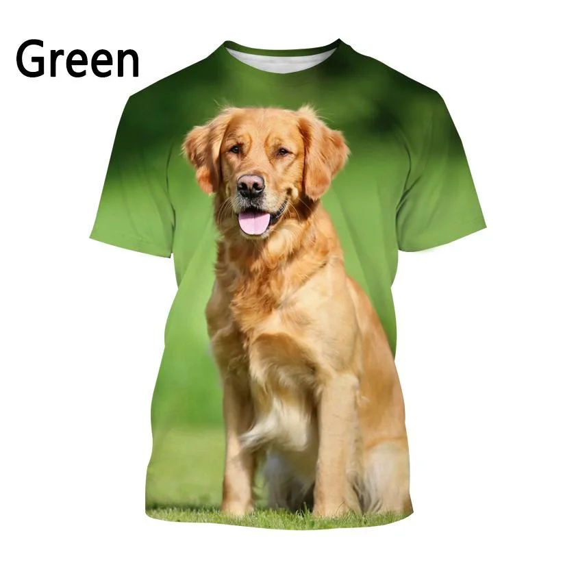 New Fashion Border Collie 3D Printed T-shirt Men's and Women's Summer Casual Short-sleeved Dog Shirt Top