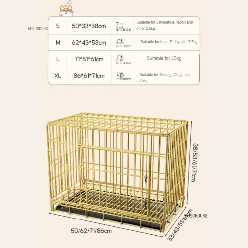 

Портативные домашние будки для собак, складные клетки для собак, современные просторные виллы-вольеры для домашних животных, роскошные уличные домики для щенков, размер L