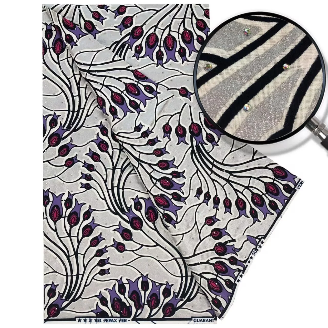 

2025 хлопковая ткань с каменным воском, модная ткань с золотым воском и принтом, ткань Анкара, Гана, Нигерия, стиль, материал для шитья Pagne HS7