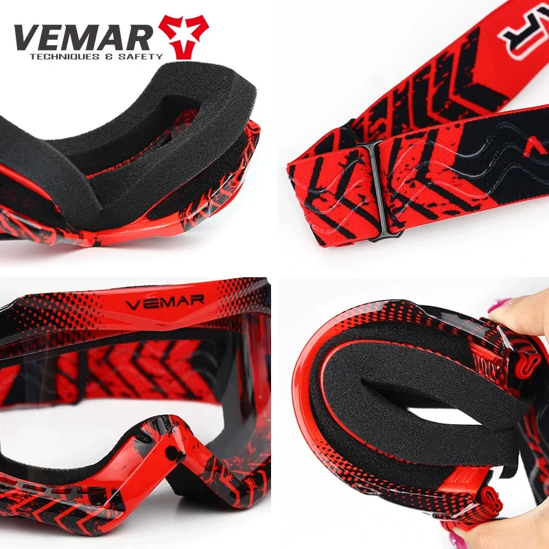 Motorcycle Kids MTB Bicycle Goggles Professional Children Motocross Dirt Bike MX Glasses Windproof Off-Road Racing Child Items