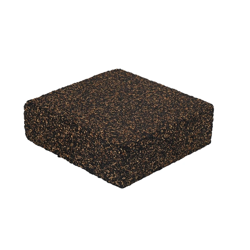 Quality Anti Vibration Isolation Pads - Composed Of Rubber & Cork - Thick & Heavy - 6 X 6 X 2 Inch (2 Pack)