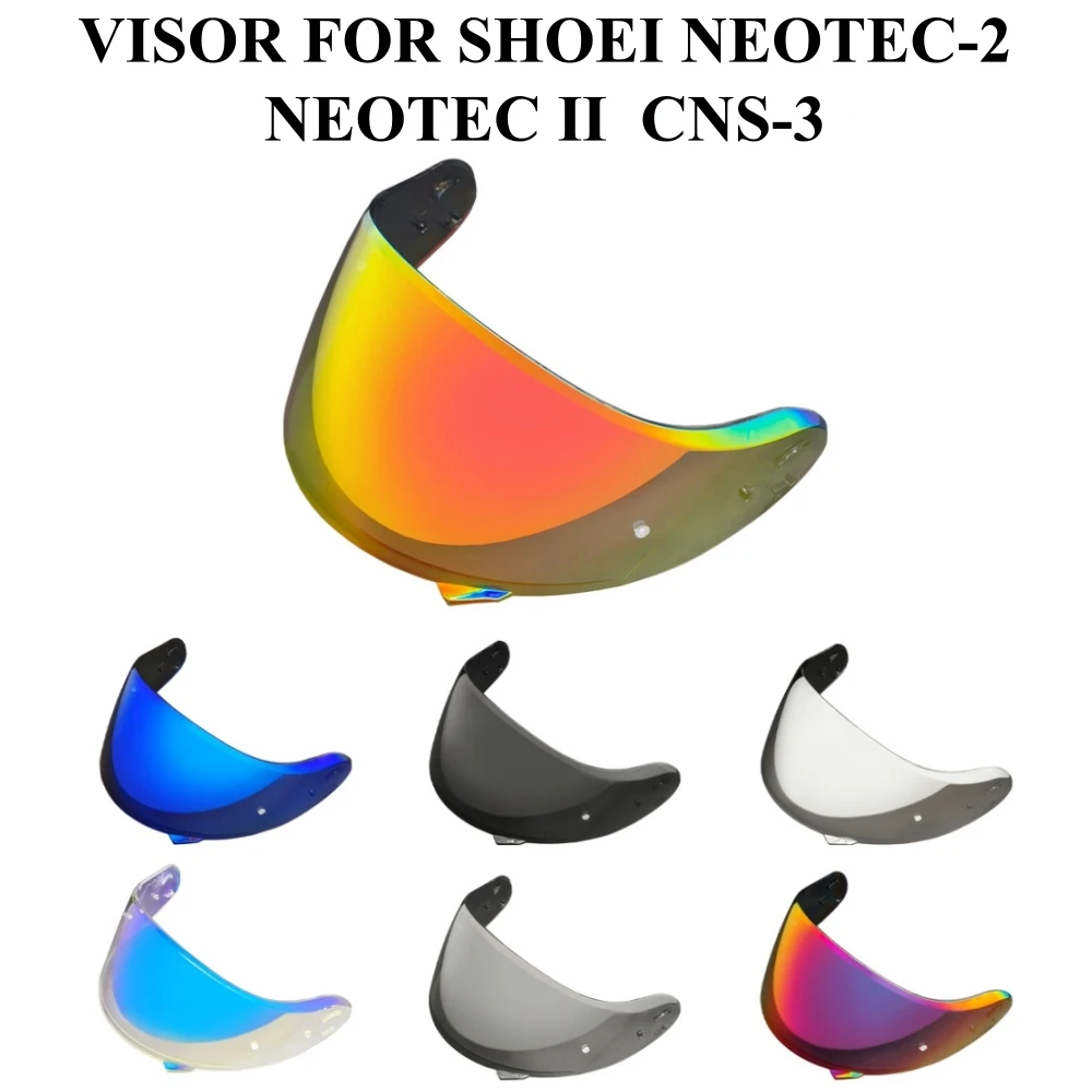 Helmet Visor for SHOEI Neotec II Neotec 2 CNS-3 CNS 3 Photochromic Shield Lens Replacement Windshield Casco Moto Accesorios