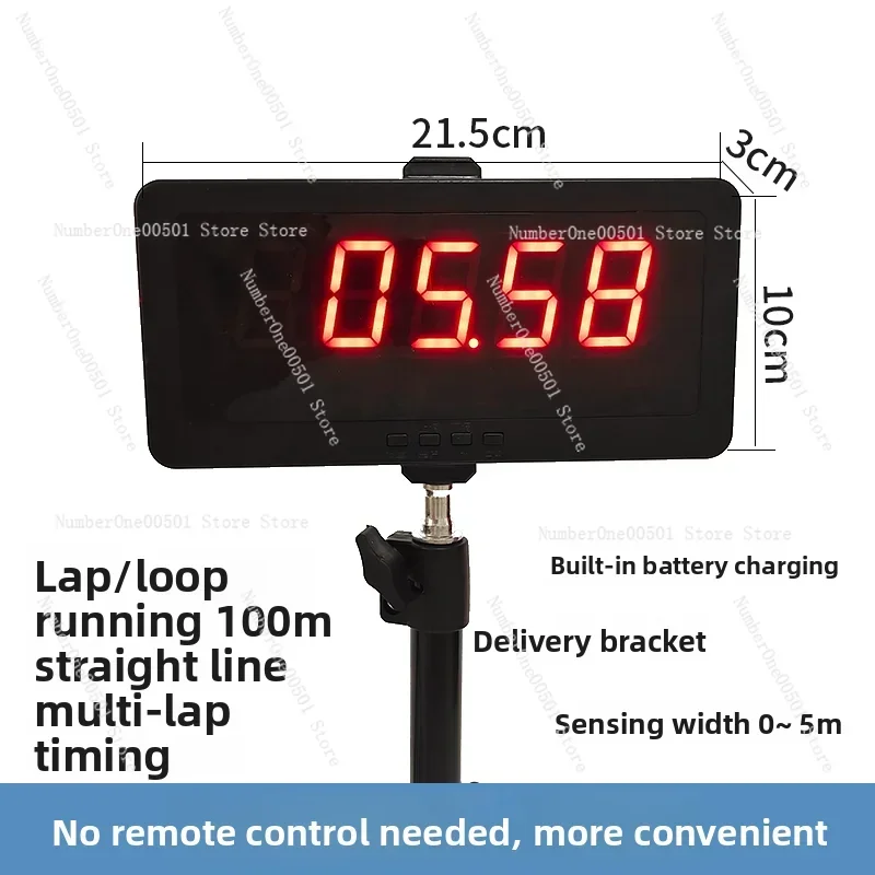 

Laser Timing System Sports Timer for Running Racing Multi Lap Counter Electronic Timing Device Accurate Measurement