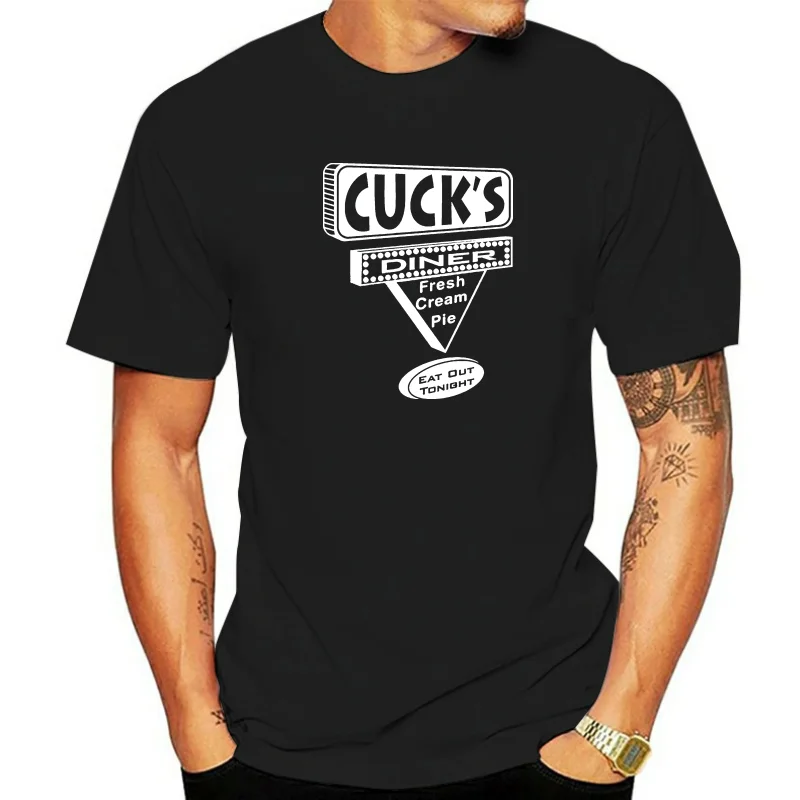 Cuckold Mens T-shirt Cucks Diner Tee Cuckolding Femdom