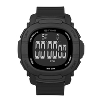 48MM Men Digital Watch Alarm Clock Calendar Weekly Display Running Athletic Outdoor Sport Luminous Timing Clock