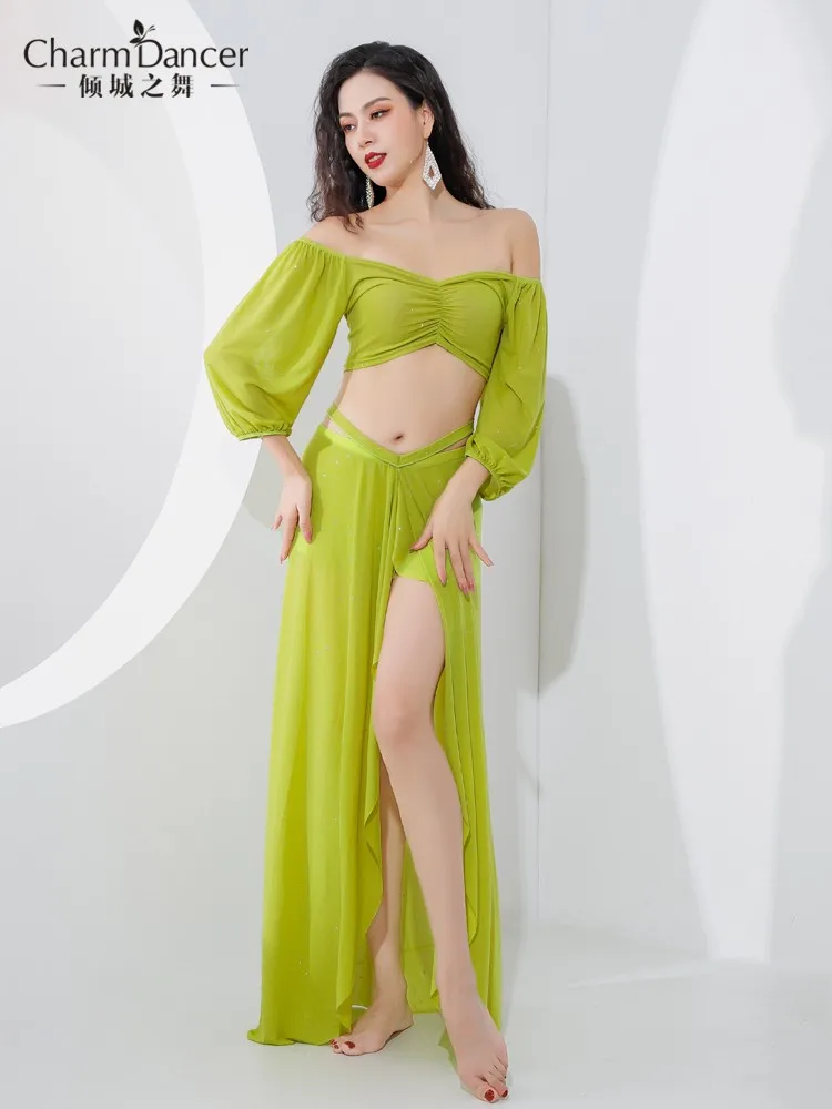 بدلة تنورة المحكمة الفرنسية الجديدة للرقص الشرقي بدلة أداء الرقص الشرقي