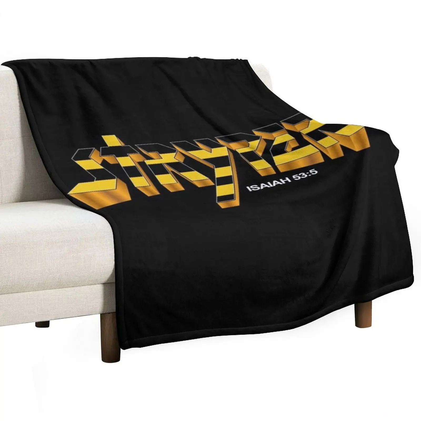Stryper - Logo Throw Blanket Hairys Thermals For Travel Hair Decoratives Blankets