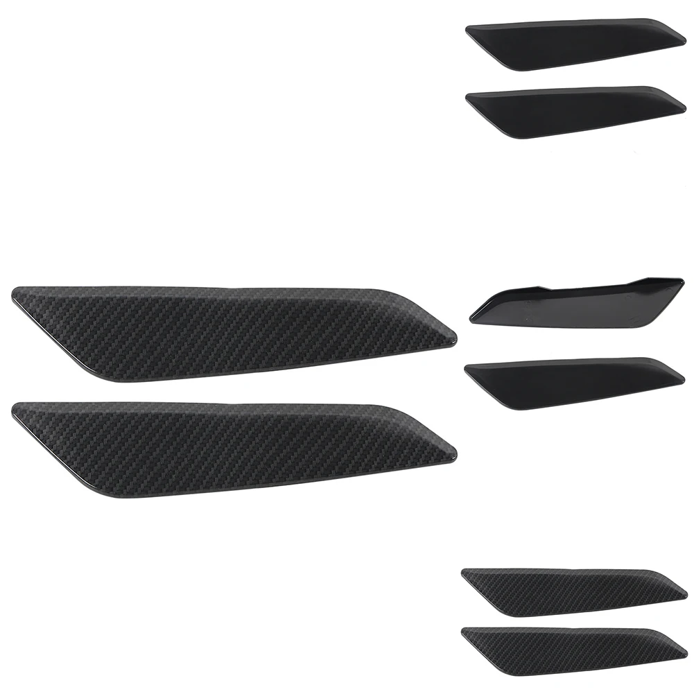 Side Wing Fender Air Guide Vents Cover Trim Exterior Compatible For 5 Series 17-22 Side Vent Fender Replacement