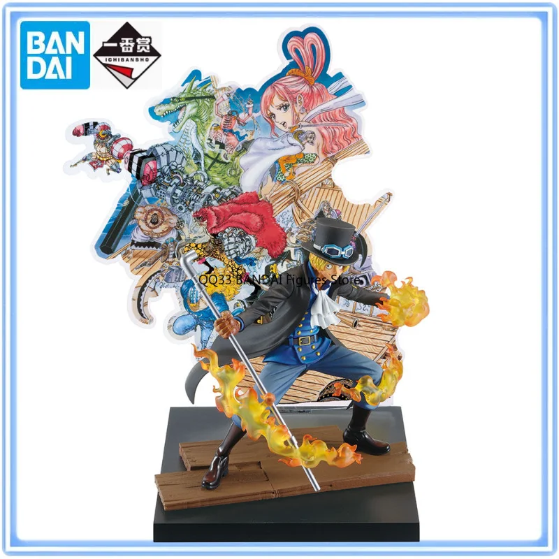 

Bandai Original Ichiban Kuji Anime ONE PIECE Sabo WT100 Anniversary Character Action Model Desktop Ornaments