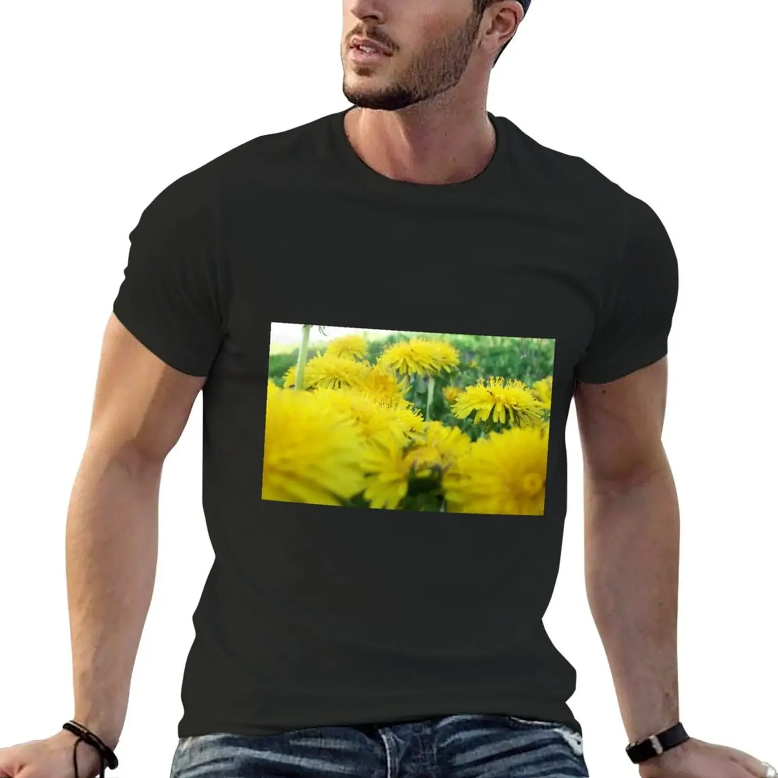 Dandelion Garden T-Shirt summer top cute tops graphic t shirt vintage shirts graphic tees mens big and tall t shirts