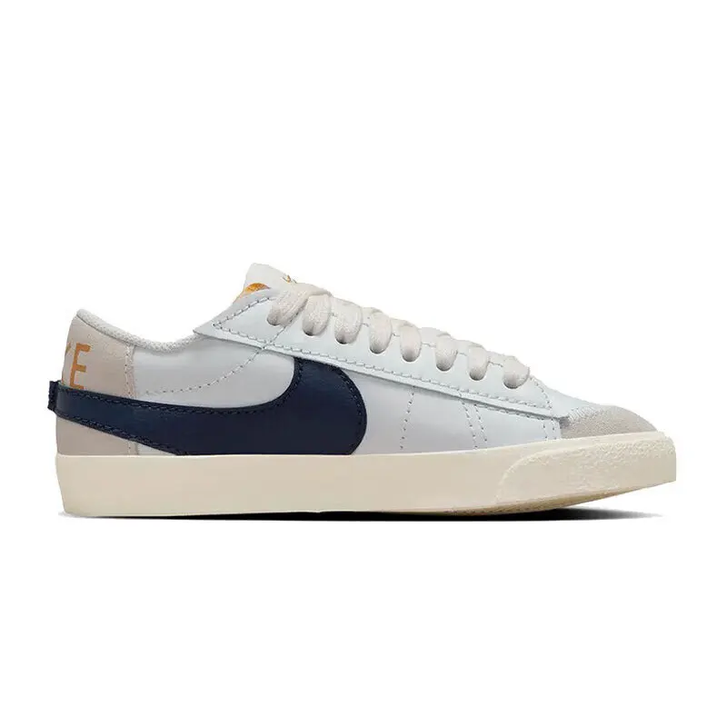 Женская обувь Nike Blazer Low 77, осень 2024, новая модная удобная спортивная повседневная обувь с низким берцем в стиле ретро FZ6773-100