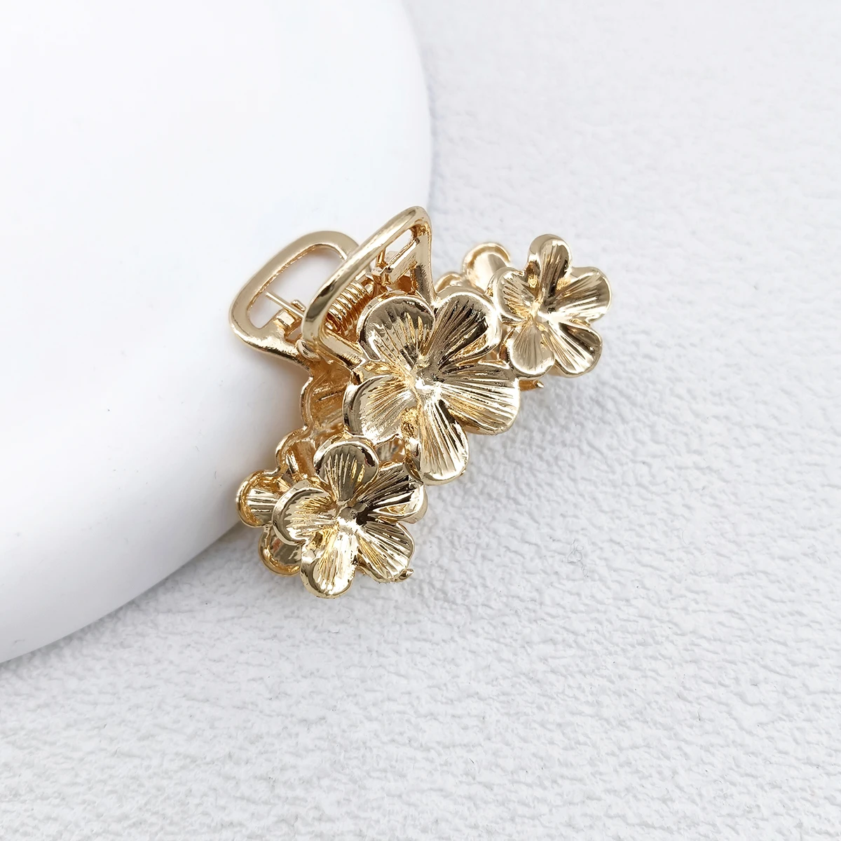 12 Stile Mode Mini 4 cm Metall Haar Klaue Für Frauen Gold Farbe Kreuz Krabben Haar Clip Koreanische Elegante Geometrische haarnadel Mädchen Haar – Detail 13