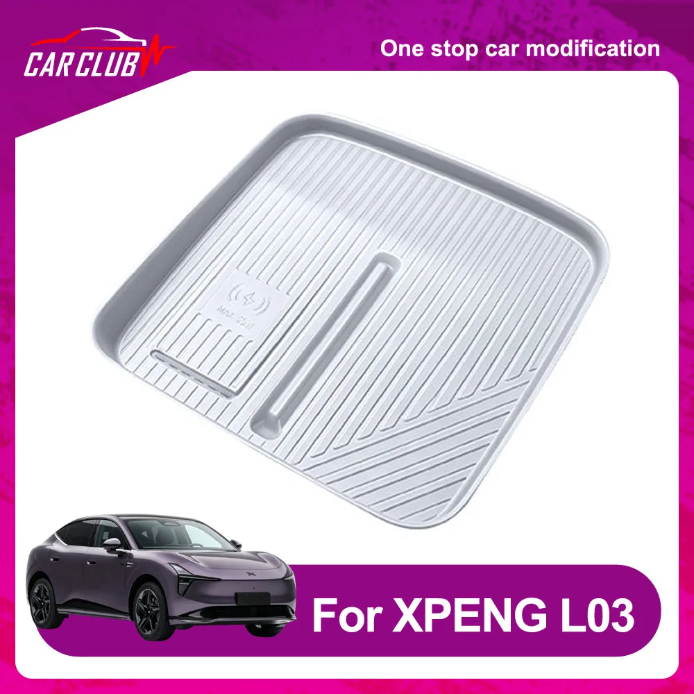 Wireless Charging Silicone Pad For XPENG MONA L03 2026 Automotive Modification Parts Scratch-resistant And Dustproof