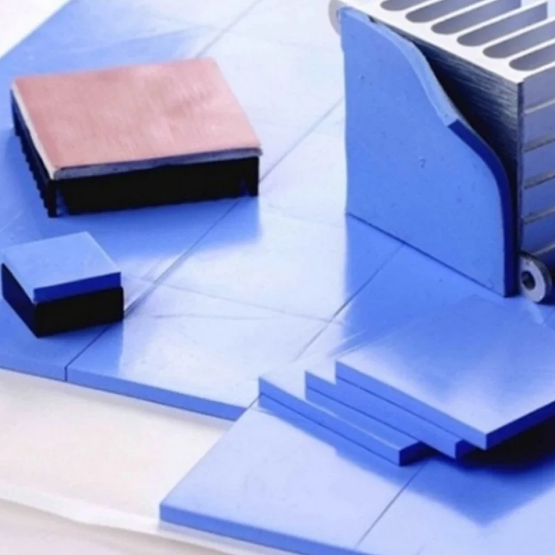 Almofada Térmica de Silicone para Cpu Gpu Dissipador de Resfriamento Gpu Almofadas de Alto Desempenho Tamanho Múltiplo Condutor w mk 1pc