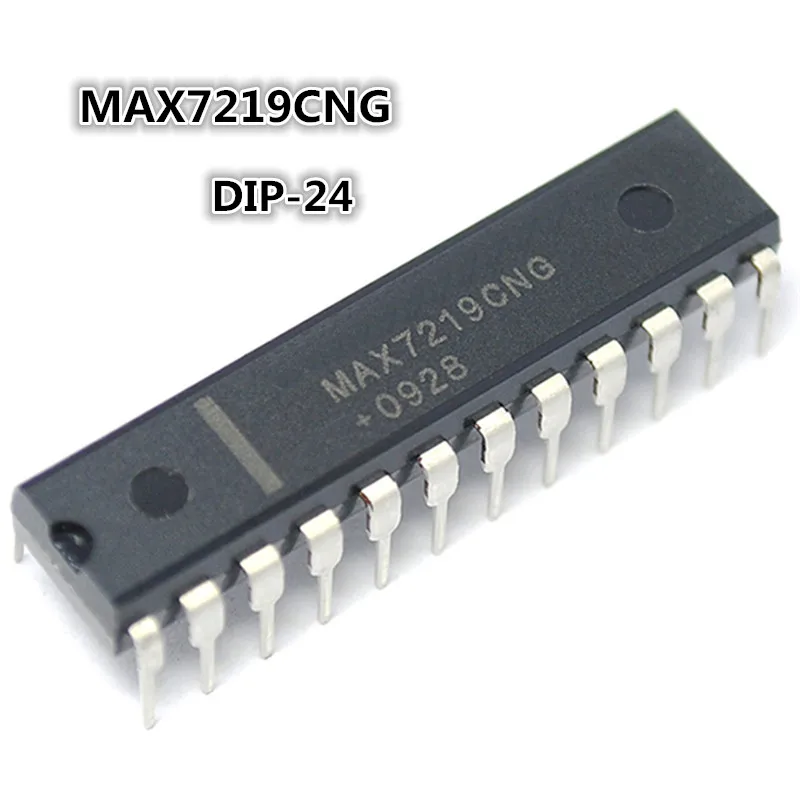 5PCS/LOT New MAX7219 MAX7219CNG MAX7219ENG DIP-24 In Stock