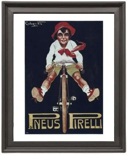 

Framed Poster Bicycle Pirelli Poster Photo Paper Print Picture Frame 16x12 inch