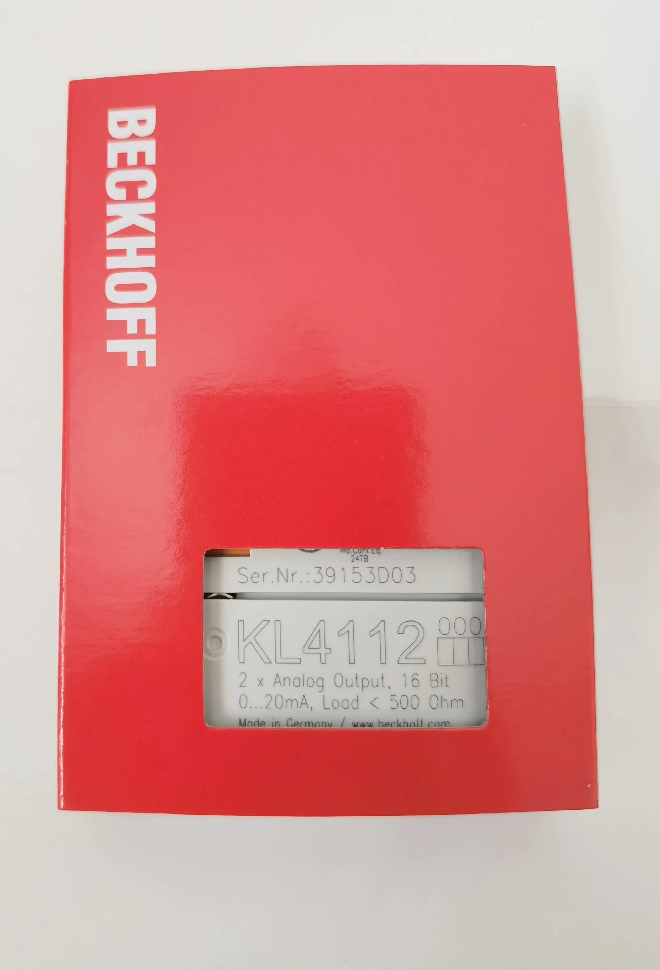 

Beckhoff module KL4112 new stock, high quality