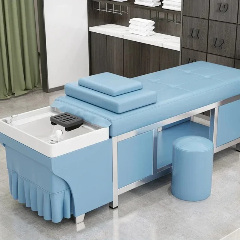 

Modern Shampoo Thai Spa Beautiful Shampoo Chairs Professional Makeup Washing Barber Sillas Bowl Portable Sleeping Comfortable