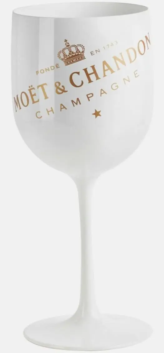 

Chandon Ice Imperial White Acrylic Champagne Glass by Moet