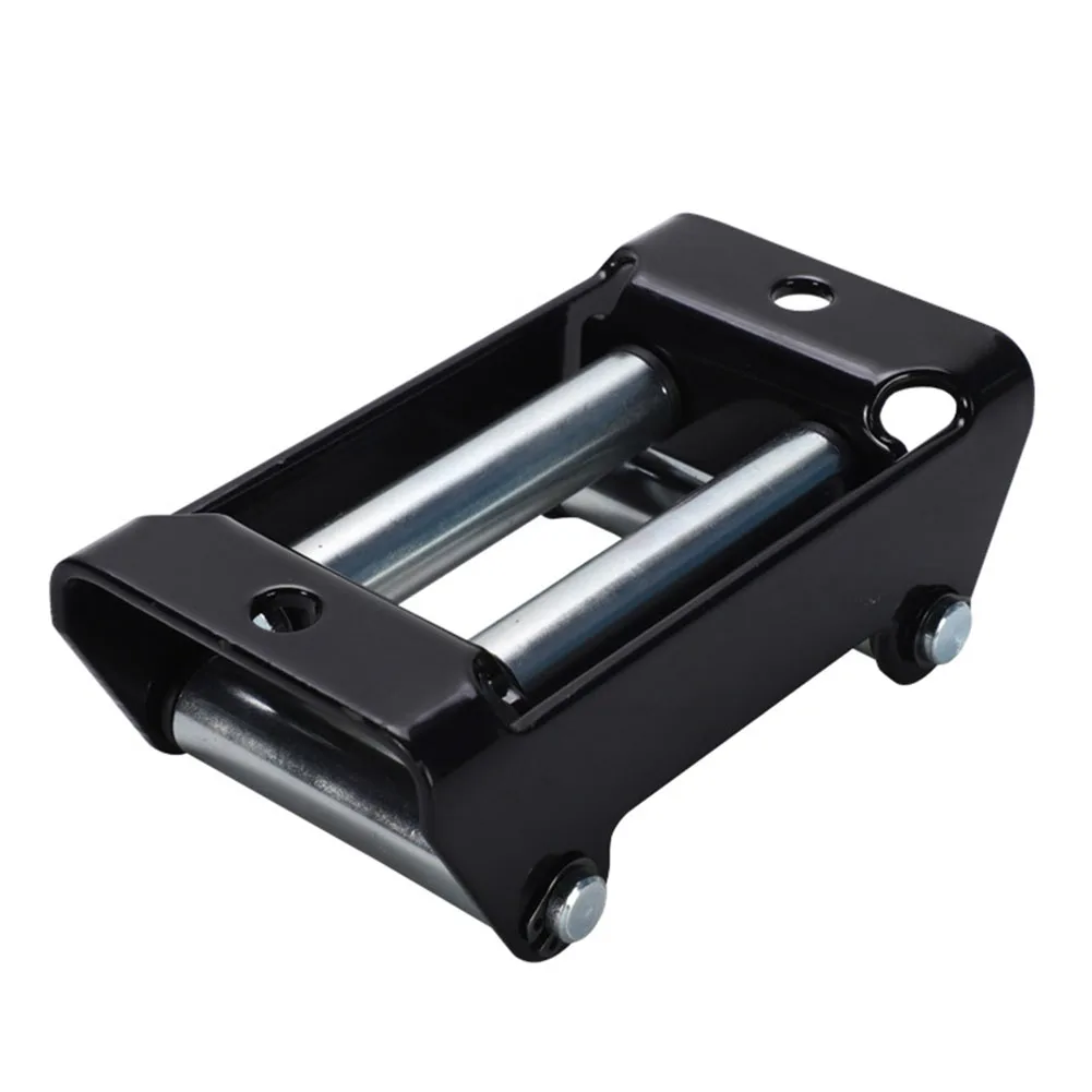 ATV UTV Roller Fairlead Heavy Duty Construction Epoxy Grade Finish Reduces Friction And Extends Winch Cable Lifespan