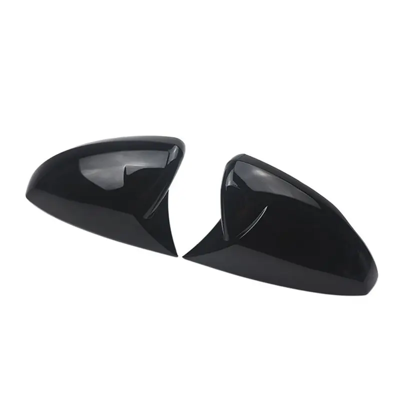 

For VW POLO 2018-2023 Rearview Side Mirror Wing Cap Sticker Cover Trim Exterior Accessory Parts